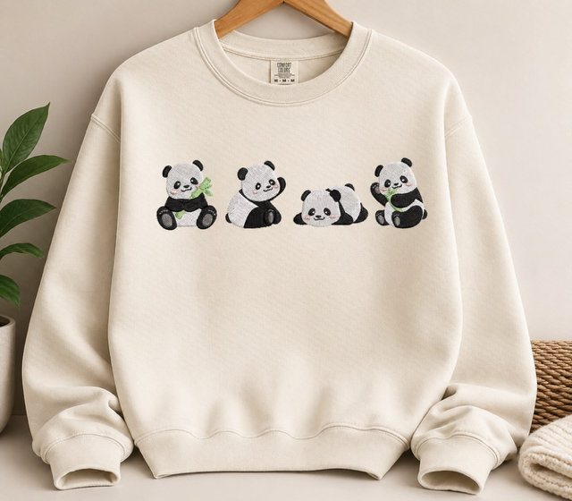 Cutesy Panda Graphic Tee 🐼
