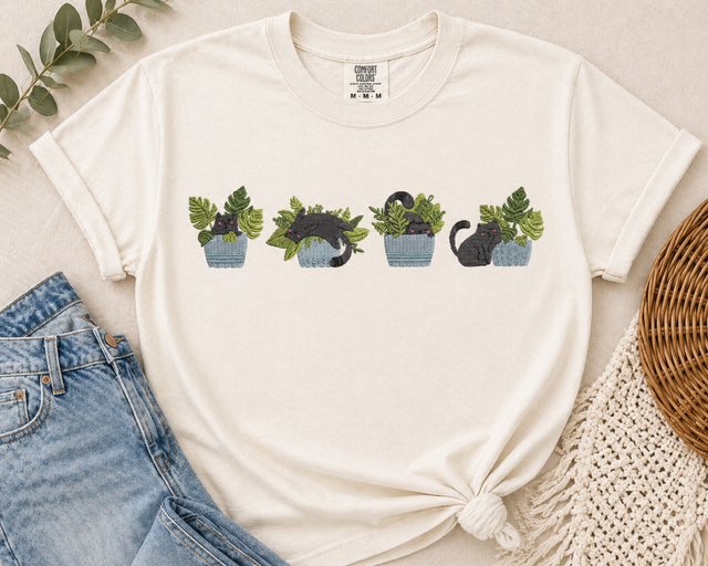 🌿🐈 Plant Pals Tee 🐈🌿