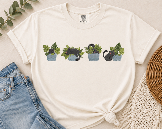 🌿🐈 Plant Pals Tee 🐈🌿