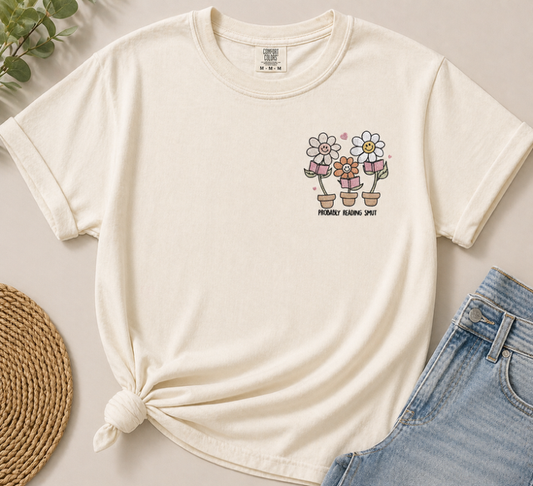 🌸 Probably Reading Smut Crewneck / Tee